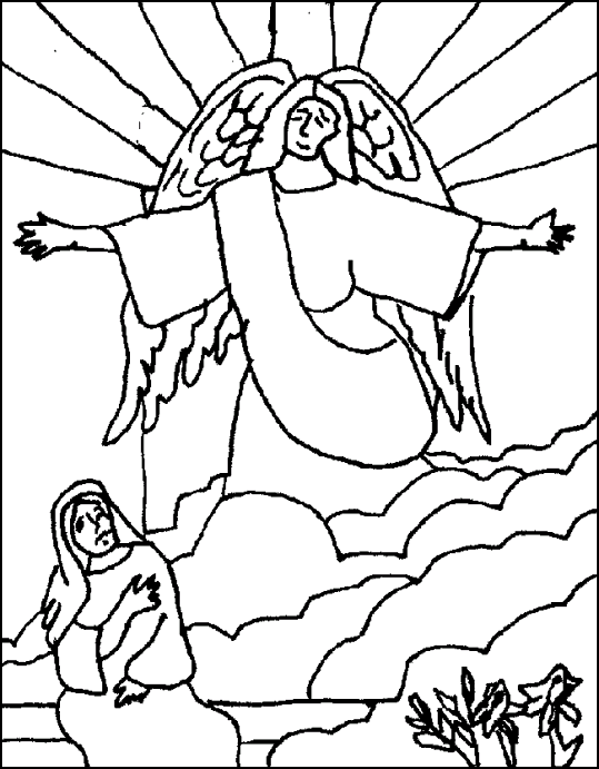 Plansa de colorat cu Crestinism 126